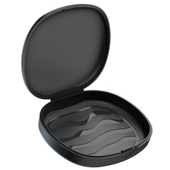 BVN retainer case closed with secure snap lid