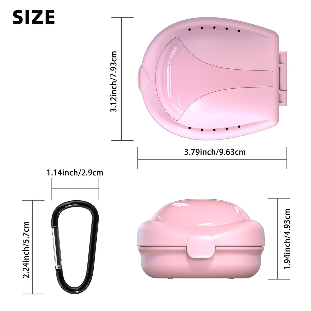 Durable BVN denture case for long-term use