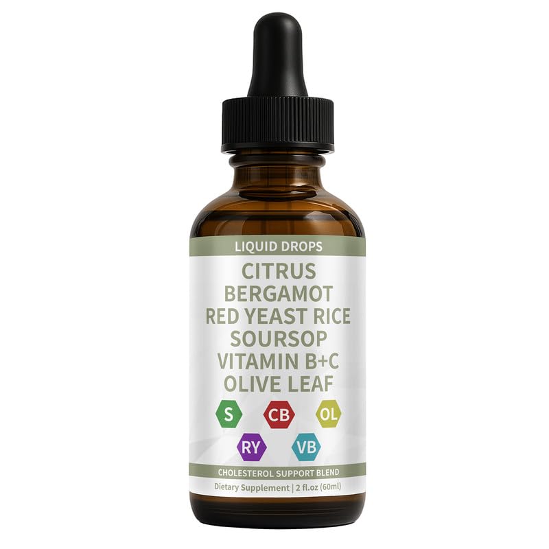 bvzvo RESONA Citrus Bergamot Red Yeast Rice Drops bottle
