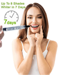 Product works with teeth whitening LED light and trays
