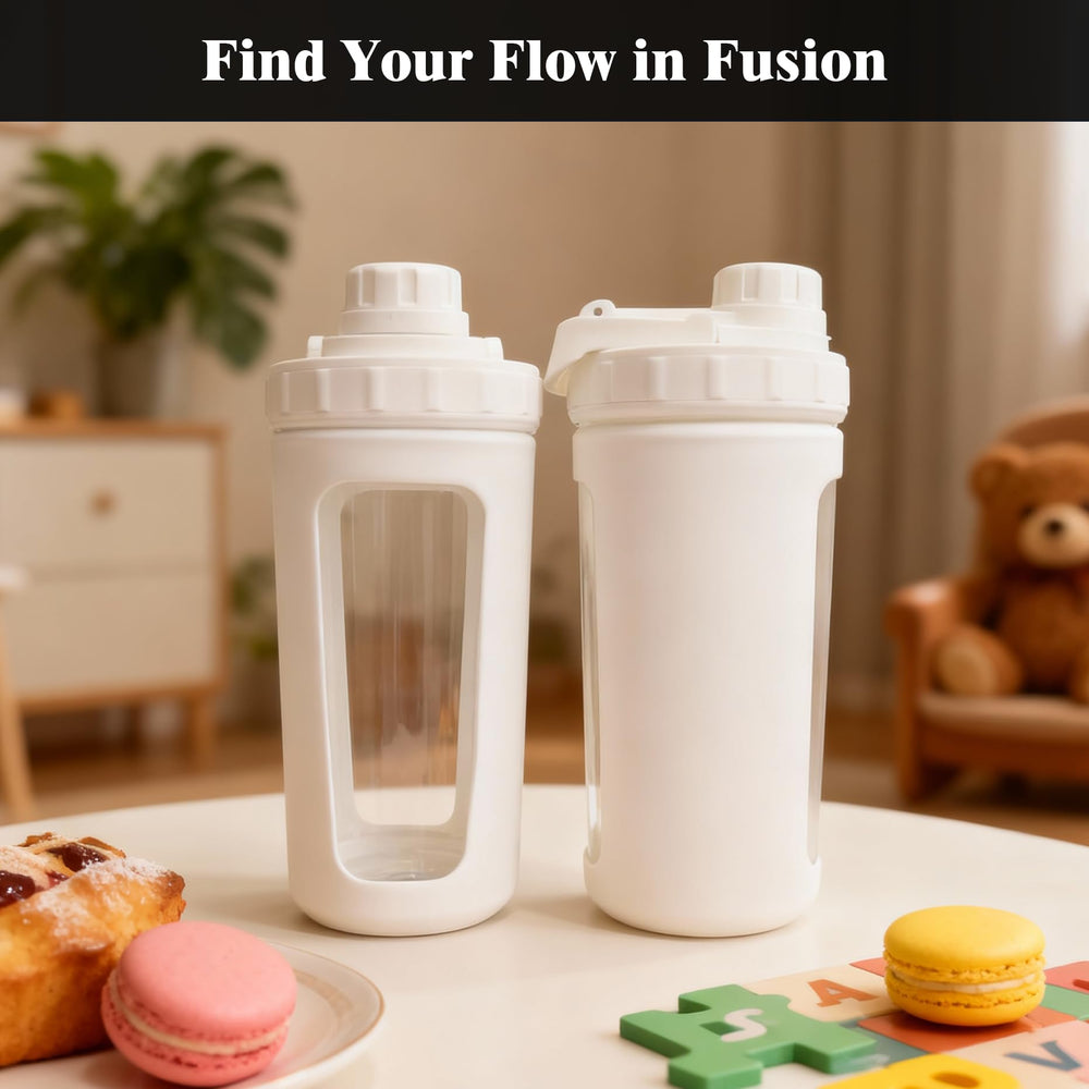 BYLWORKOUT removable plastic mixer for stirring without a ball or whisk