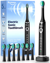 Bymore electric toothbrush for adults – black main product shot