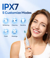 IPX7 waterproof Bymore electric toothbrush