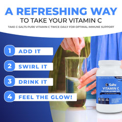 Soluble fine crystals dissolving in water