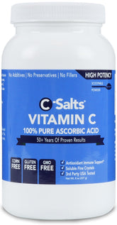 C-Salts Pure Ascorbic Acid Powder 8oz hero image