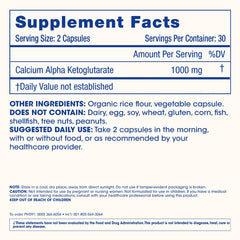 Close-up of Ca AKG capsules