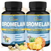 Organic Cadane Bromelain box – front view