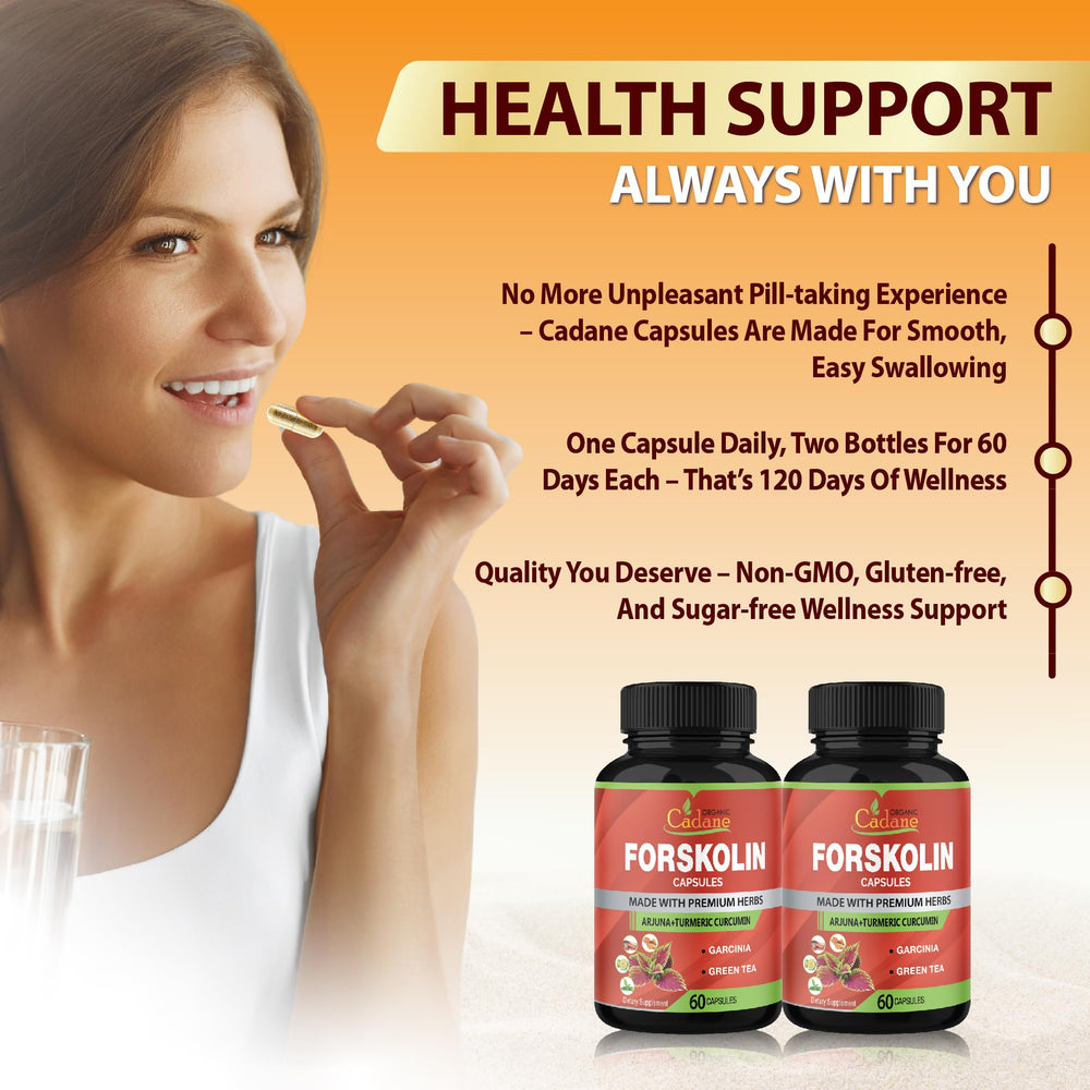 Cadane product packaging and capsules layout