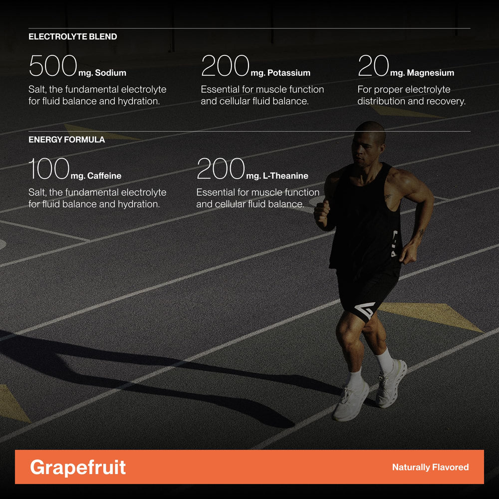 Cadence Race Grapefruit foil packaging close-up emphasizes natural flavor and no artificial additives.