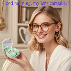 Compact case size 6 cm by 6.2 cm by 2 cm