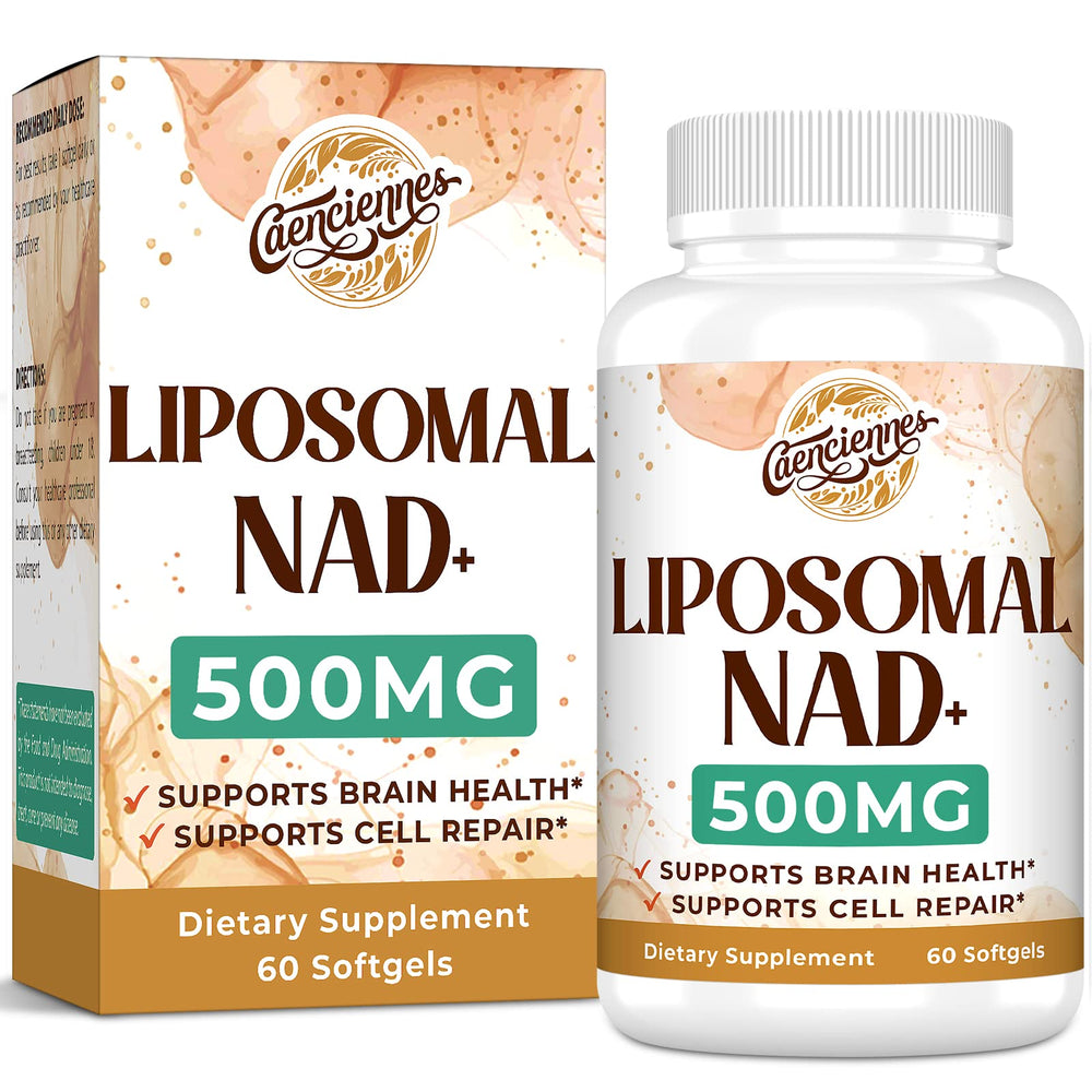Caenciennes Liposomal NAD+ with sunflower lecithin emphasizes enhanced absorption and cellular delivery