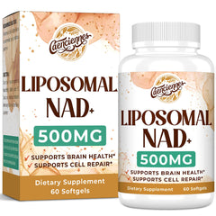 Caenciennes Liposomal NAD+ with sunflower lecithin emphasizes enhanced absorption and cellular delivery