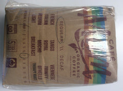 Cafe Mam enema coffee ground bag ready for precise drip-ground detox brewing.