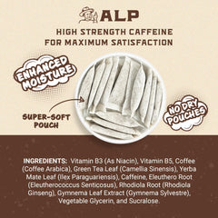 Caffeine Break Coffee Break Tin front showcases 15 XL pouches for all-day use.