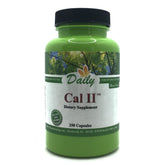 Cal-II bottle (green or white) containing 250 vegetarian capsules