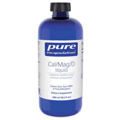 Pure Encapsulations Cal/Mag/D Liquid bottle front
