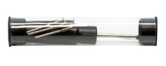 Double-ended screwdriver for eyeglasses included in kit