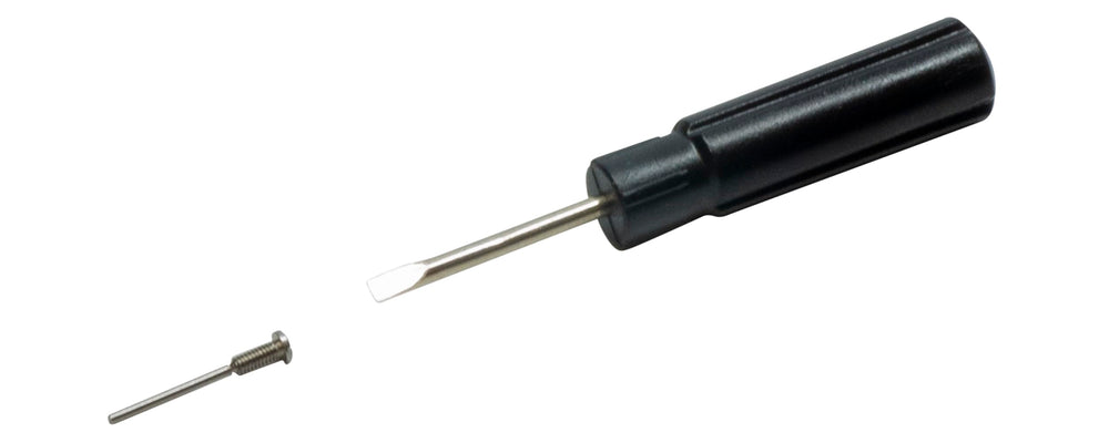 Screws for sunglasses and rimless frames in the kit