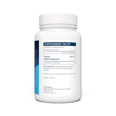 Calcium alpha-ketoglutarate CaAKG liposomal capsules (300 mg per serving)