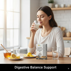 Calcium carbonate powder used in cooking as a fortifying ingredient