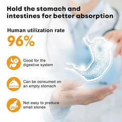 Pineapple flavored calcium citrate drops