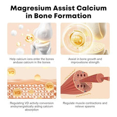 Nutritional ingredients label showing calcium citrate, magnesium citrate, vitamin D3