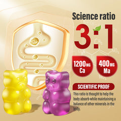 60-count bottle of 13-in-1 Calcium Citrate Gummies