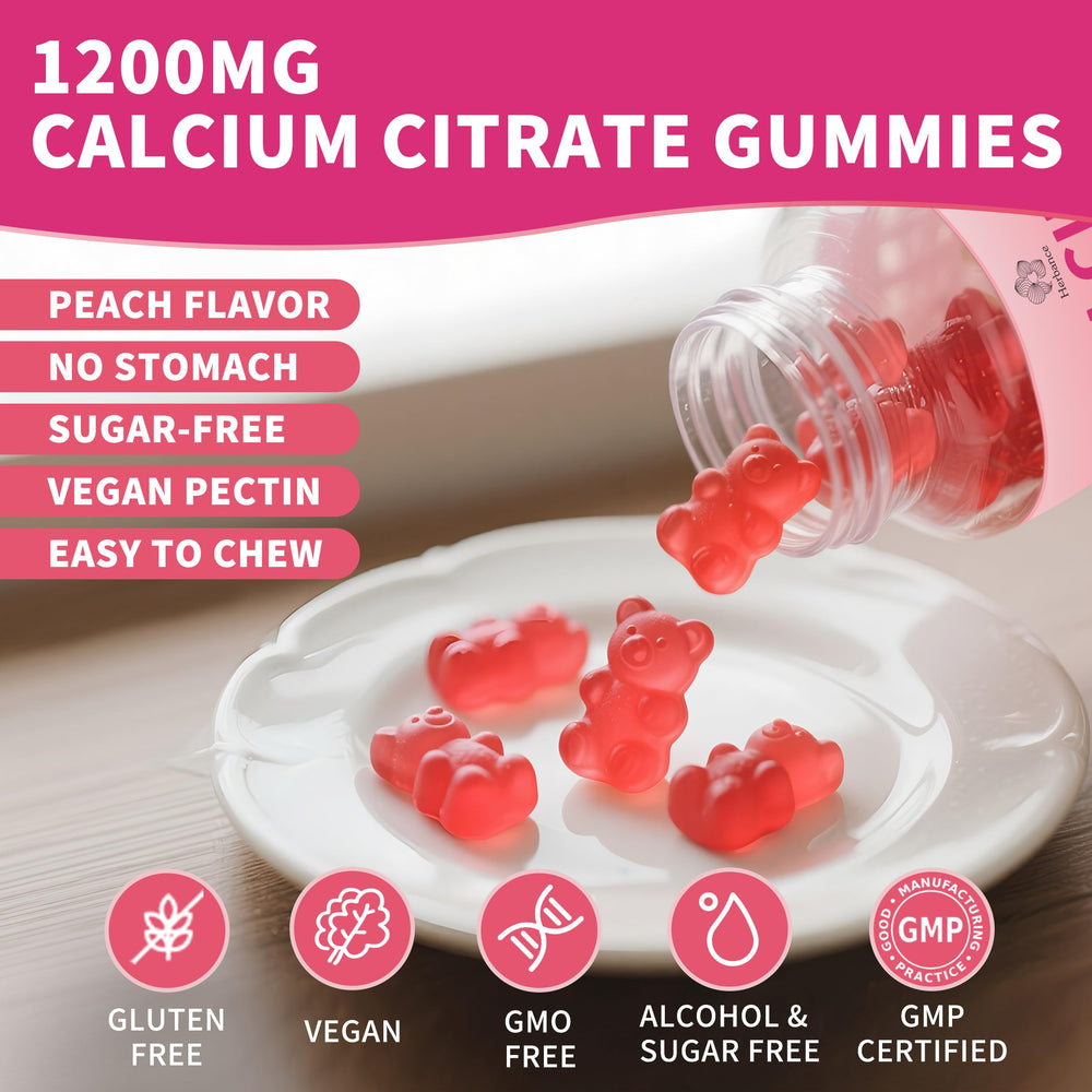 GMP-certified facility seal for calcium citrate gummies