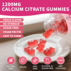 GMP-certified facility seal for calcium citrate gummies