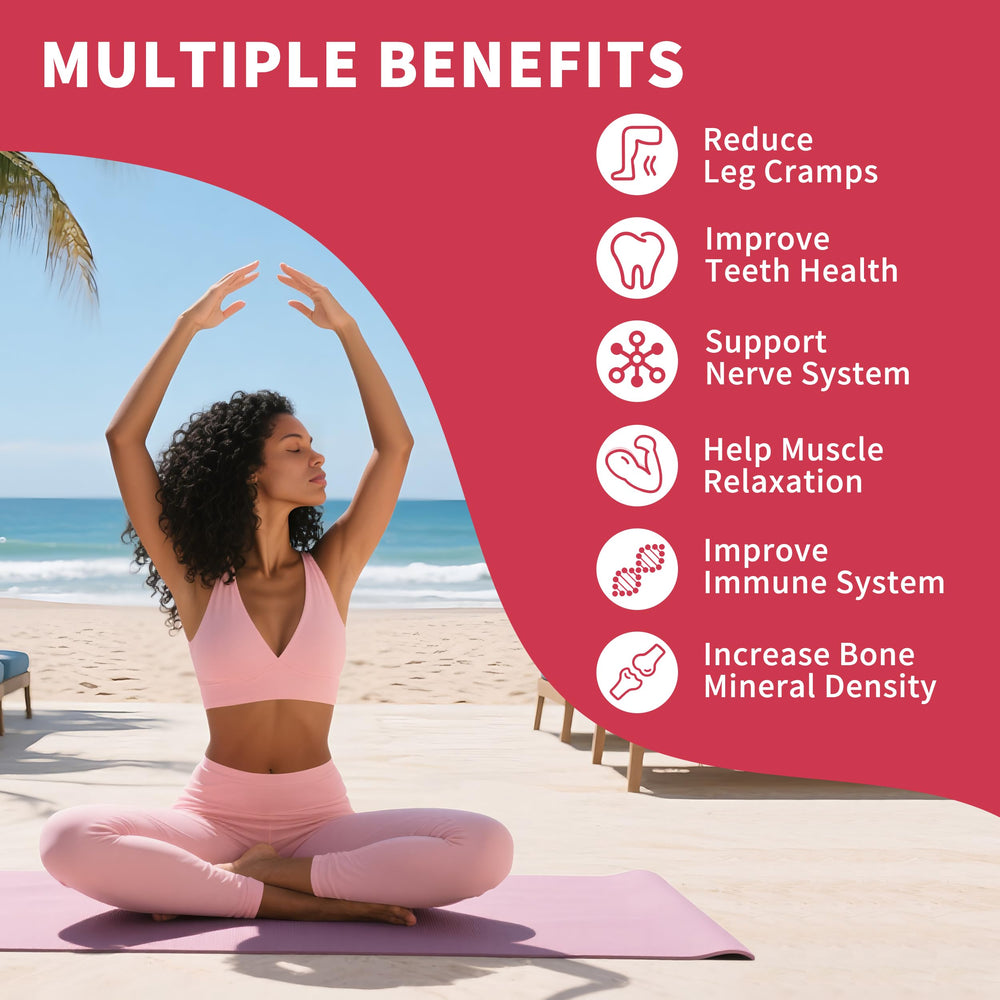 Two peach-flavored calcium citrate gummy bottles (60-day supply)