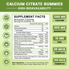 Gummies package showing vegan, non-GMO, gluten-free attributes