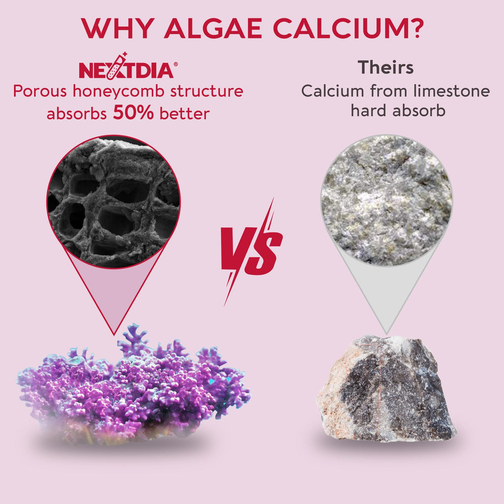 Calcium D3 K2 complex from vegan source