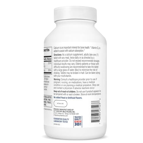 Calcium 500 mg from oyster shell