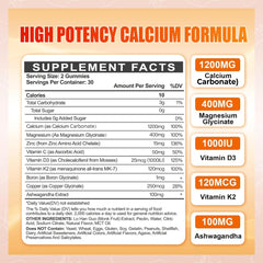 Close-up of orange sugar-free Calcium Magnesium Zinc gummy