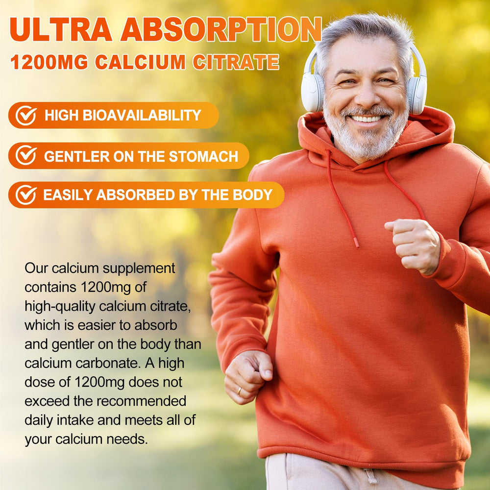 Calcium gummies packaging showing 60 count