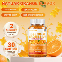 Ingredients: calcium citrate, magnesium glycinate, zinc, vitamin D3, vitamin K2