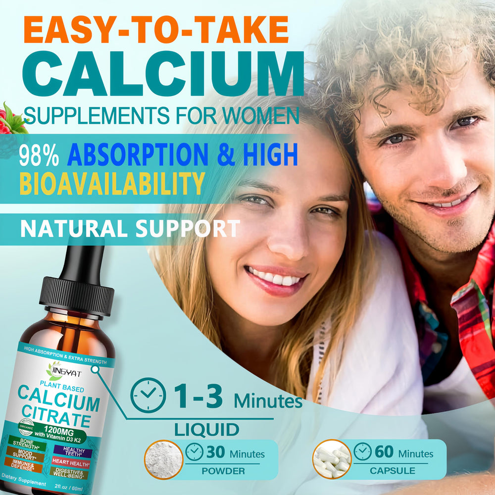 How to use the Calcium Liquid Drops for Women