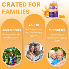 60-count bottle of calcium magnesium zinc vitamin D3 K2 supplement