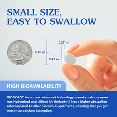 Calcium, Magnesium, Zinc and Vitamin D3 for enhanced absorption