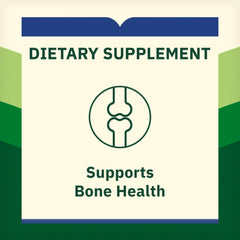Nutritional facts panel highlighting calcium and vitamin D3