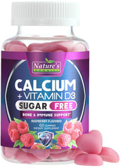 Bottle of Calcium Supplement Gummies with 120 gummies