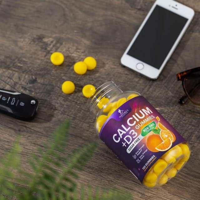 Bottom view of bottle with 120 count gummies