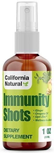 Ingredients highlight: ginger root, oregano oil, OptiZinc in immunity booster