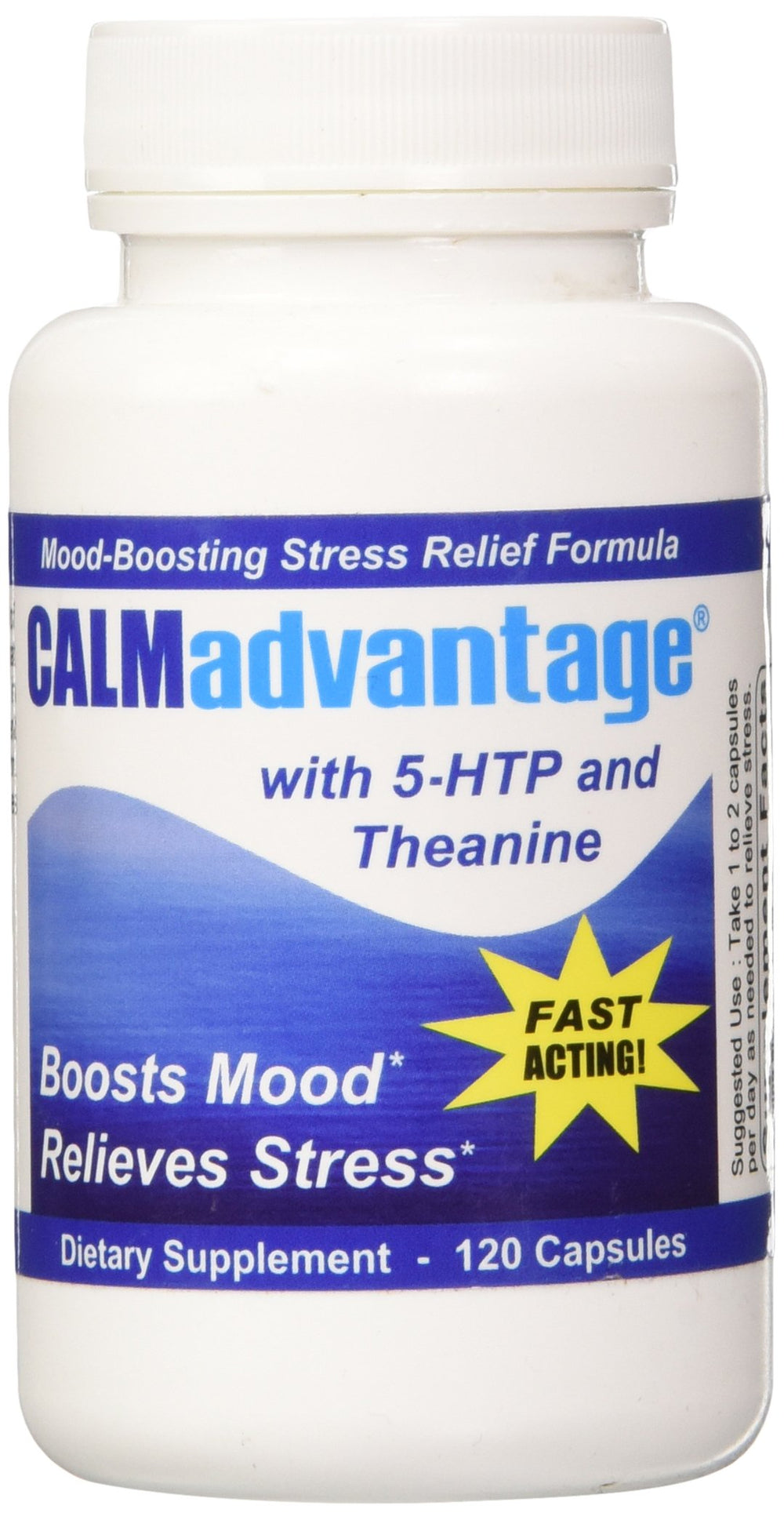 Calm Advantage 120-count bottle front view