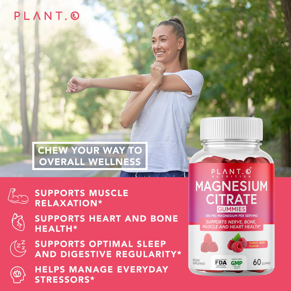 Calm Magnesium Gummies supporting nervous system