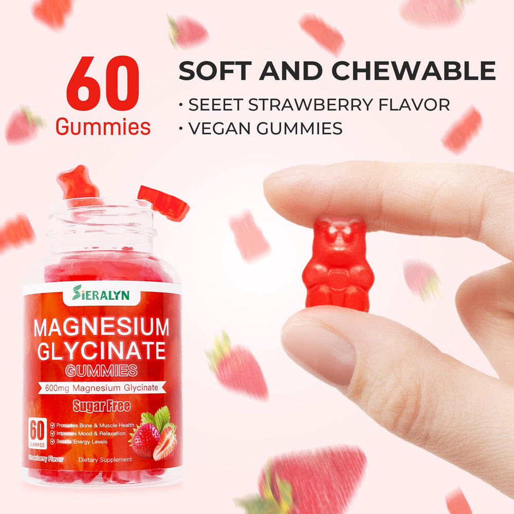 Gummies promoting calm, muscle and nerve health