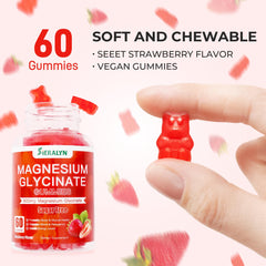 Gummies promoting calm, muscle and nerve health