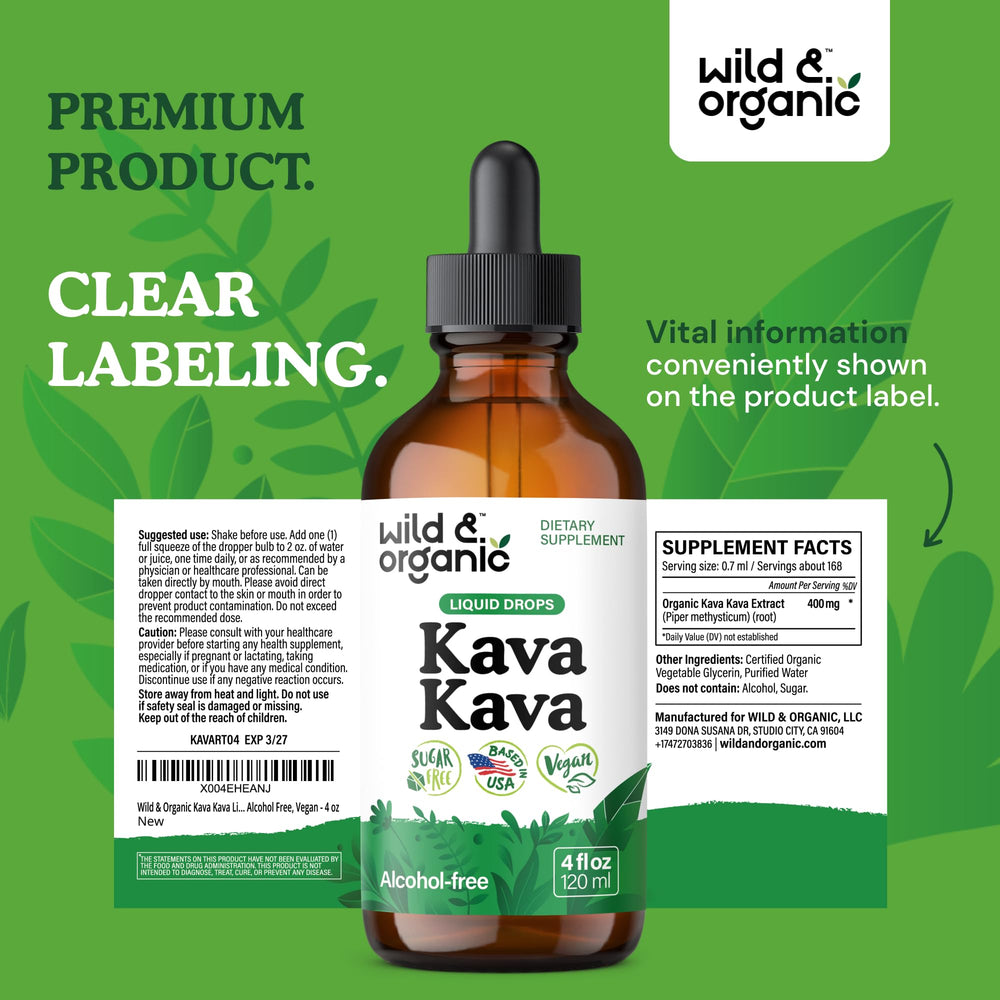 Lifestyle image showing calming effect of kava drops