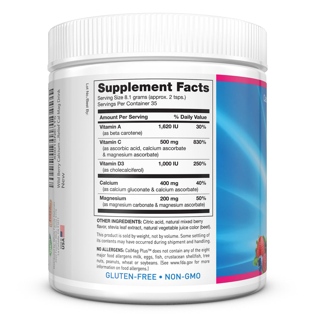 CalMag Plus packaging