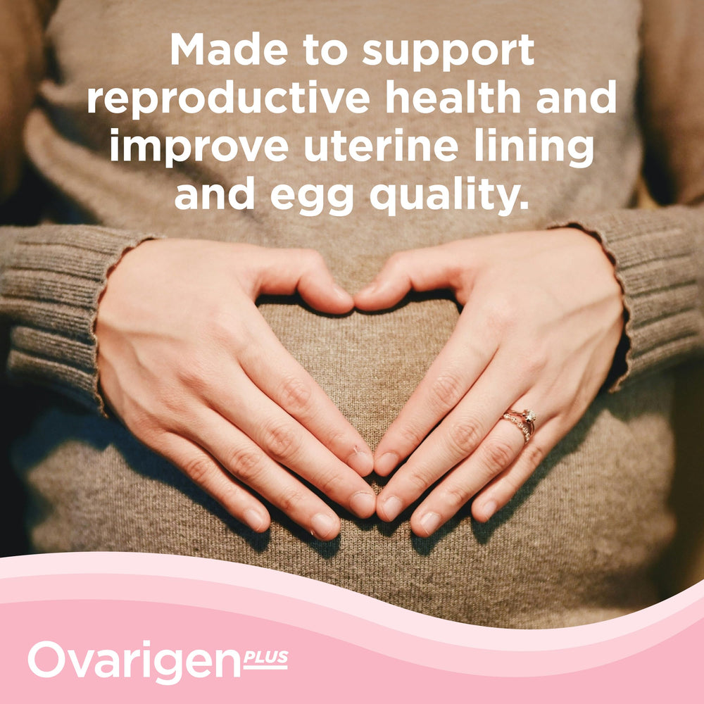 CalmCo Ovarigen Plus ingredients label and nutrition facts